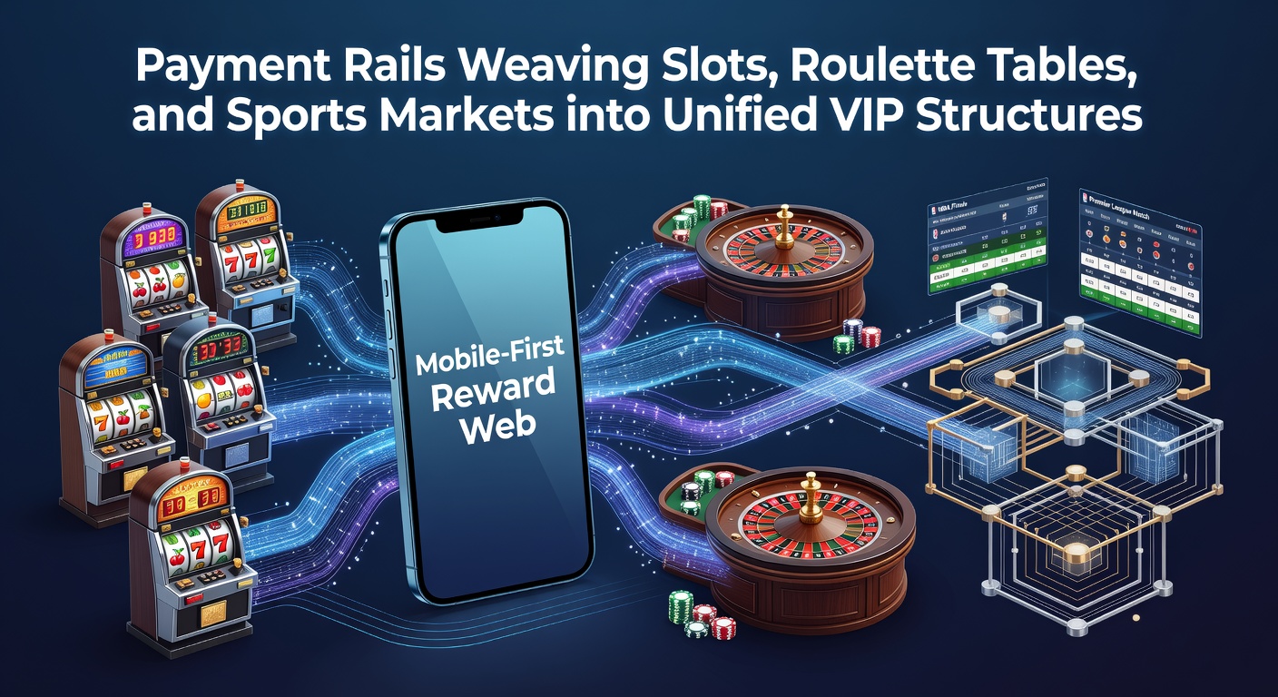 Mobiele beloningsstructuren verbinden slots roulette en sportweddenschappen via betalingsrails